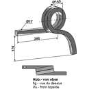 Gedr. Schwergrubberstiel 35x35 (links) Nachbau  