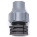 Lockverbinder für Tropf- und PE-Rohre, Endstück 16 mm