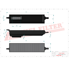 Filtre habitacle adaptable HIFI FILTER SC70191