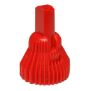 Buse pulvérisateur à engrais liquide 5 Filets R5X 04 Rouge & Joints - NOZAL (Ancien modèle)