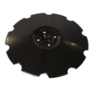 Disque crénelé ∅470x5 pour déchaumeur VÄDERSTAD 179857 adaptable - Blacksteel©