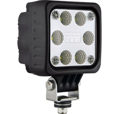 Quadratischer Arbeitsscheinwerfer mit großer Reichweite 6 LED 1500 Lumen - AGRI-POWER