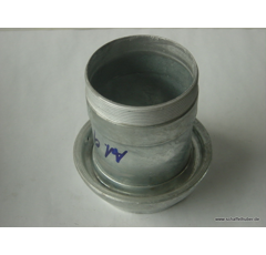 V-Kupplung mit GewindeInnen-Ø: 159mm / Kugel-Ø: 209mm PE 411/159x6