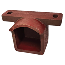 Insert de palier en bois 18 x 30 mm adaptable - BlackSteel©