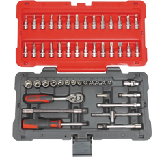 Coffret de 50 douilles et accessoires 1/4" ultimate | KS TOOLS