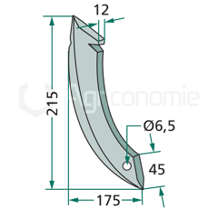 Soc pour semoir FIONA 3.137.313 adaptable