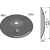 Disque lisse ∅410x5 pour déchaumeur ∅ 60,5 adaptable - Blacksteel©