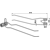 Dent pour faneuse KUHN 57644010 adaptable