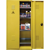 Armoire phytosanitaire - 920 x 1800 mm - en métal époxy jaune