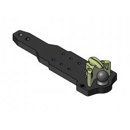 Tragplatte Kugel 80,Steyr CVT6, CVT61, Profi, Schwarz 