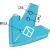 Reja triangular para cultivador RABE GG-220 6342.69.03 adaptable - Blacksteel©