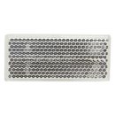 Catadioptre rectangulaire blanc 70 x 31,5 mm - HELLA