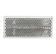Catadioptre rectangulaire blanc 70 x 31,5 mm - HELLA