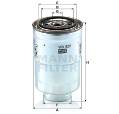 MANN  Kraftstofffilter WK828X