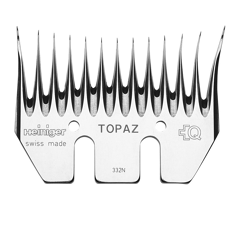 Lot de 5 peignes Topaz universel 84,5 mm - HEINIGER