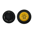 Bouton poussoir "gyrophare" pour tracteur CASE IH adaptable