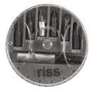 Bits Set Schlitz, Pozidriv, Phillips 6Stk.