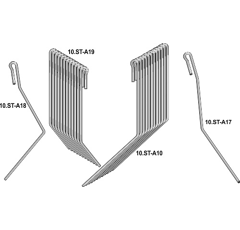 Kit de 26 peignes pour semoir AMAZONE 953928 adaptable - Blacksteel©