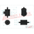 Filtre déshydrateur de climatisation pour machine agricole DYH 90011