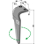Dent droite pour herse rotative BREVIGLIERI E0200002 adaptable - Blacksteel©