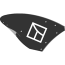 Versoir droit pour charrue PÖTTINGER 930.76.030.0 adaptable - Blacksteel©