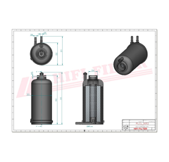 Filtre à gasoil adaptable HIFI FILTER SN80038