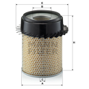 MANN  Luftfiltereinsatz C21317