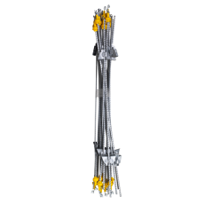 Lot de 25 piquets métal ovale 1,05 m - BEAUMONT