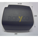 Tiroir fermeture autoradio pour téléscopique MERLO 61304 adaptable