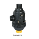 Filtre d'aspiration 2'' Mâle avec vanne de fermeture - 160 à 220 L/min | ARAG