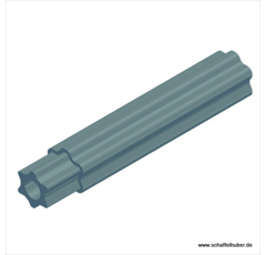 Profilrohr B60120 T1500 - Benzi passend für Walterscheid