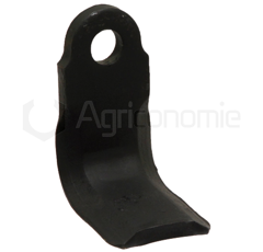 Couteau équerre pour broyeur 102x50mm PALLADINO adaptable 