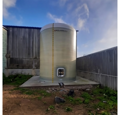 Cuve à engrais verticale "La Compacte" 30 m3 - ROUSSEAU