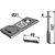 Couteau gauche pour faucheuse PÖTTINGER 434971 adaptable - Blacksteel©