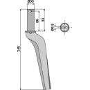 Kreiseleggenzinken - rechts / links RH46A RH  Krone