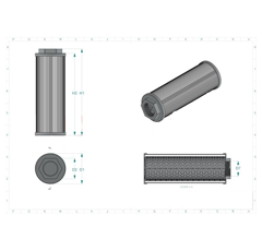 Filtre hydraulique adaptable HIFI FILTER SH77596