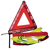 Kit sécurité triangle E27 + gilet EN471 jaune XL