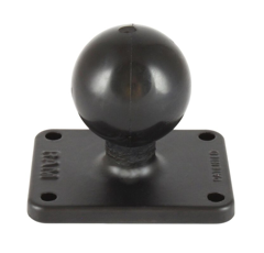 Base Ø 3,81 cm à platine carré 51 x 64 mm | RAM