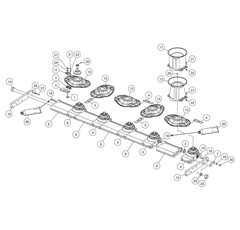 Deckel oben f. Scheibenmäher LELY-TULIP 4.1225.0480.0 original