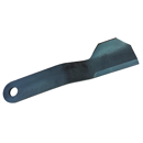 Cuchilla izquierda 650 x 100 x 12 mm para trituradora SAUERBURGER 30266 adaptable