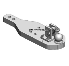 Tragplatte Kugel 80,New Holland T7 Heavy Duty 