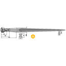 Dent pour chargeur BASS-TRIMA 71222035017 adaptable - Blacksteel©