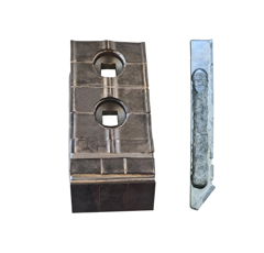 Pointe de décompacteur avec plaquettes carbure sur toute la surface et rechargement GRÉGOIRE BESSON M320126 adaptable