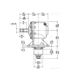 Boitier de gyrobroyeur 65CV | BONDIOLI