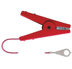 Zaunanschlusskabel Krokodilklemme/Öse SB1er