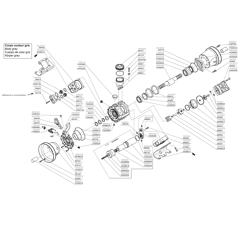 Pièces détachées pour pompe TECNOMA - PM190 (apd mars 2014) adaptable
