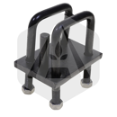 Bride Ø 25 - 170 mm pour dent rotative adaptable