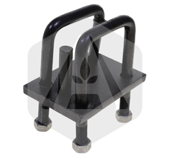 Bride Ø 25 - 170 mm pour dent rotative adaptable