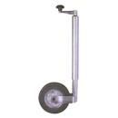 Roue jockey en caoutchouc 260 x 85 mm pour caravanes et remorques-auto