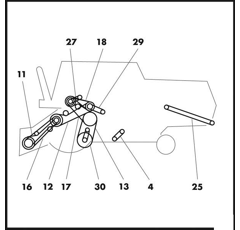 Courroie trapézoïdale pour moissonneuse batteuse JOHN DEERE Z56959 adaptable